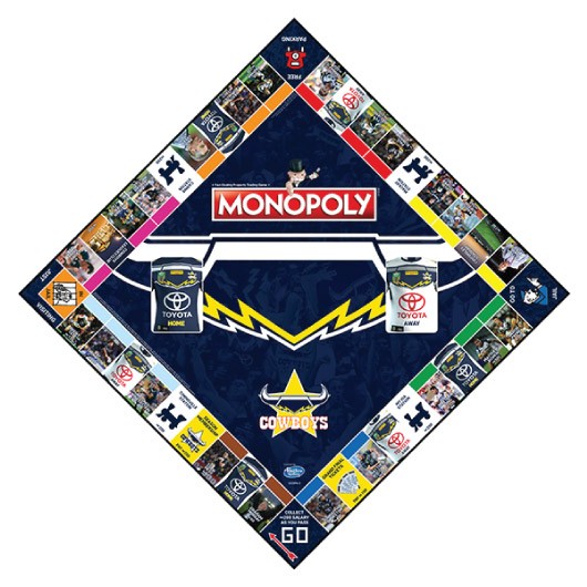 Cowboys Monopoly Board Example